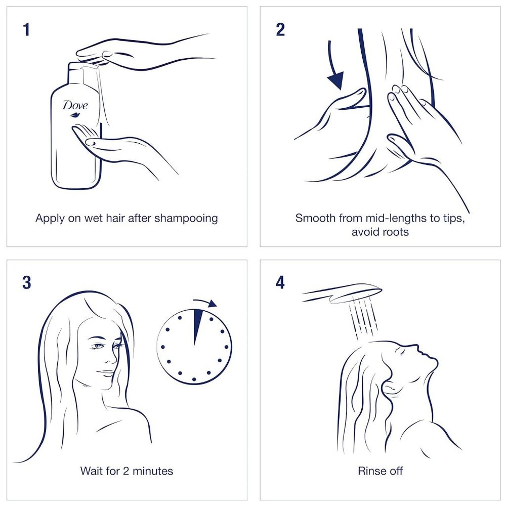 Dove Nutritive Solutions Daily Moisture, Shampoo and Conditioner Duo Set, 40 Oz - Picture 4 of 5